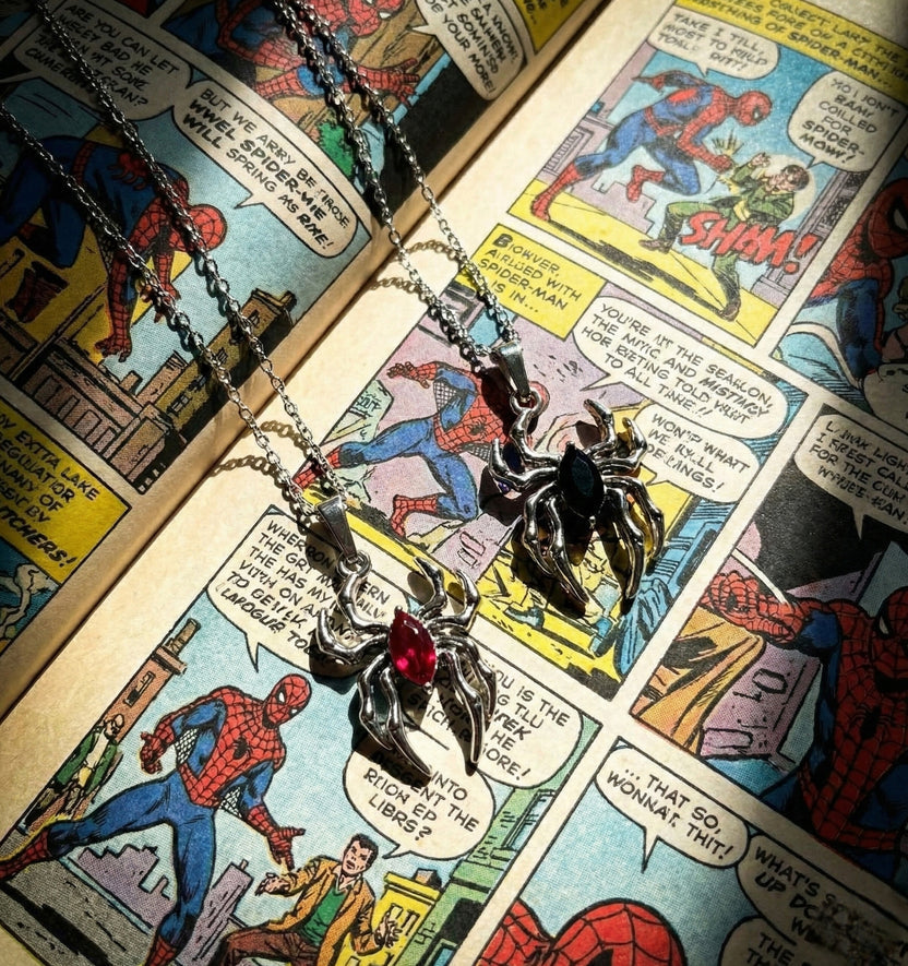 Spiderman Matching Pendants